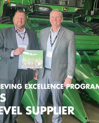 Arntz Optibelt Gruppe erhält Auszeichnung als John Deere „Partner-level Supplier“