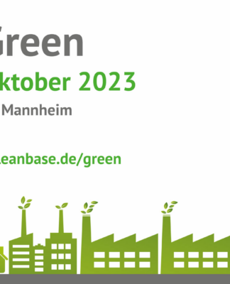 #LeanGreen – Event in Mannheim am 25. + 26. Oktober 2023
