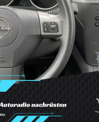 Opel Zafira Autoradio nachrüsten mit Lenkradfernbedienung