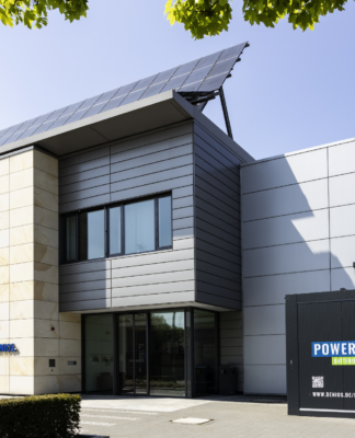 DENIOS präsentiert Batteriespeicher mit Brandschutz