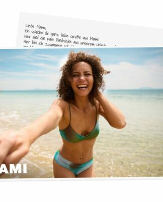 Produktneuheit: Die Pixum Postkarte schickt Fotos auf Reisen