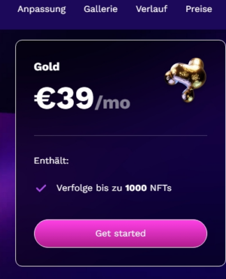 Innovative Webanwendung ermöglicht einfache Verfolgung und Verwaltung von NFT-Investitionen