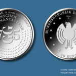 20-Euro-Sammlermünze „75 Jahre Grundgesetz“