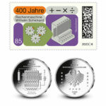 Vorstellung der Sonderbriefmarke und der 20-Euro-Sammlermünze „400 Jahre Rechenmaschine Wilhelm Schickard“