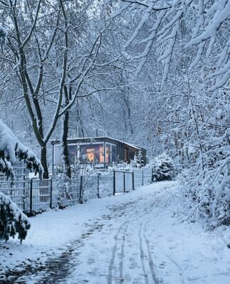 Foto des Tages: Der erste Schnee im Hochtaunus