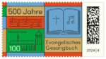 Sonderpostwertzeichen „500 Jahre Evangelisches Gesangbuch“