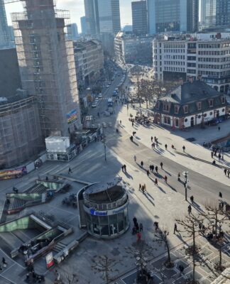 Foto des Tages: Sonnentag in Frankfurt – Restaurant Galeria Kaufhof