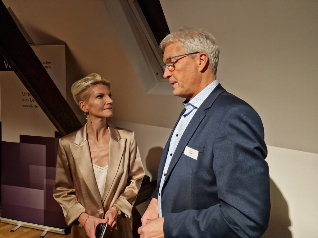 Dr. Johanna Dahm und Andre Jünger, Verleger GABAL Verlag