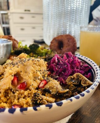 Foto des Tages: Leckerer veganer Lunch – Orientalische Bowl