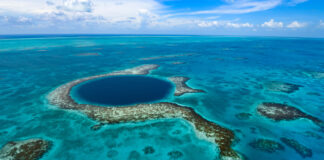 Das Great Blue Hole Bildrechte: Belize Tourism Board