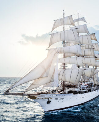Nach längerer Werftzeit wird das Segment Exklusivcharter verstärkt den Einsatz der Sea Cloud bestimmen