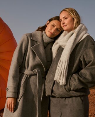 Grau ist Trendfarbe – Neue bonprix Mode präsentiert Facetten des Winters