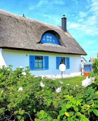 Reethaus am Meer Kamin Sauna 20 % Sofort-Rabatt Urlaub mit Hund