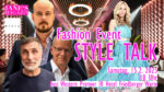 Elora Fashion Event mit Jane Uhlig, Nunzio Nesposito, Prof. Dr. Daniel Schmid, Marvin Muth