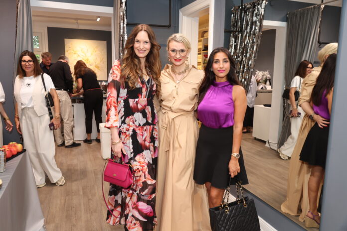 Hamburg feiert Couture-Kunst: Ella Deck eröffnet Kreativtempel im Herzen Eppendorfs Yvonne_Bhatia_Ella_Deck_Neda_Moghaddam_Schmidt