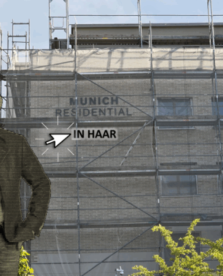 Es tut sich was: Virtueller Spaziergang entlang der Haarer „Baustellen“