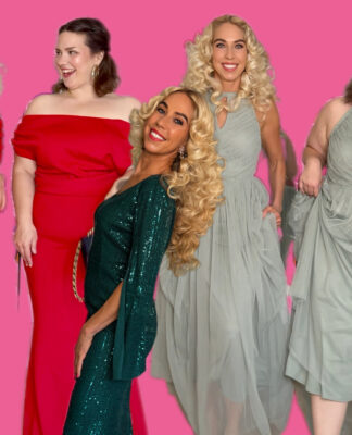 Abendkleider von Amazon im Test: Rot, Dunkelgrün, Schwarz und Mintgrün im Vergleich