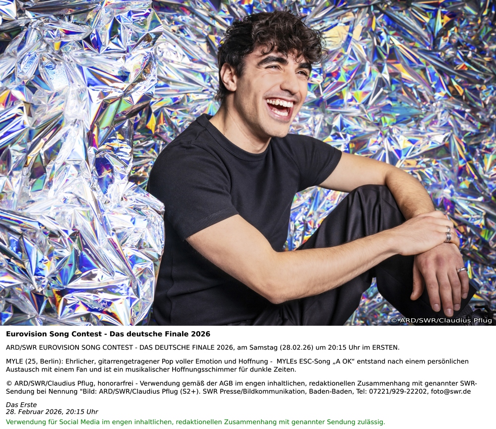 Barbara Schöneberger und Hazel Brugger präsentieren neun Acts bei "Eurovision Song Contest - Das Deutsche Finale 2026" 6 12 Eurovision Song Contest 2026 socialmedia Janes Magazin