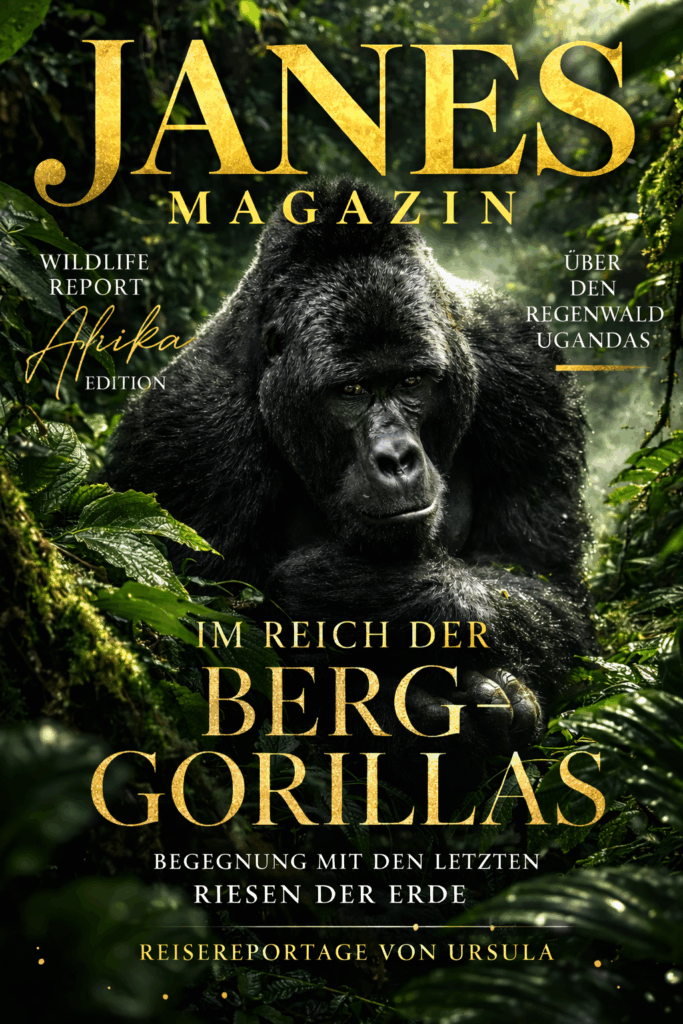 Gorillas - Die sanften Riesen Ugandas 4 Janes Magazin Reisebeschreibung Uganda