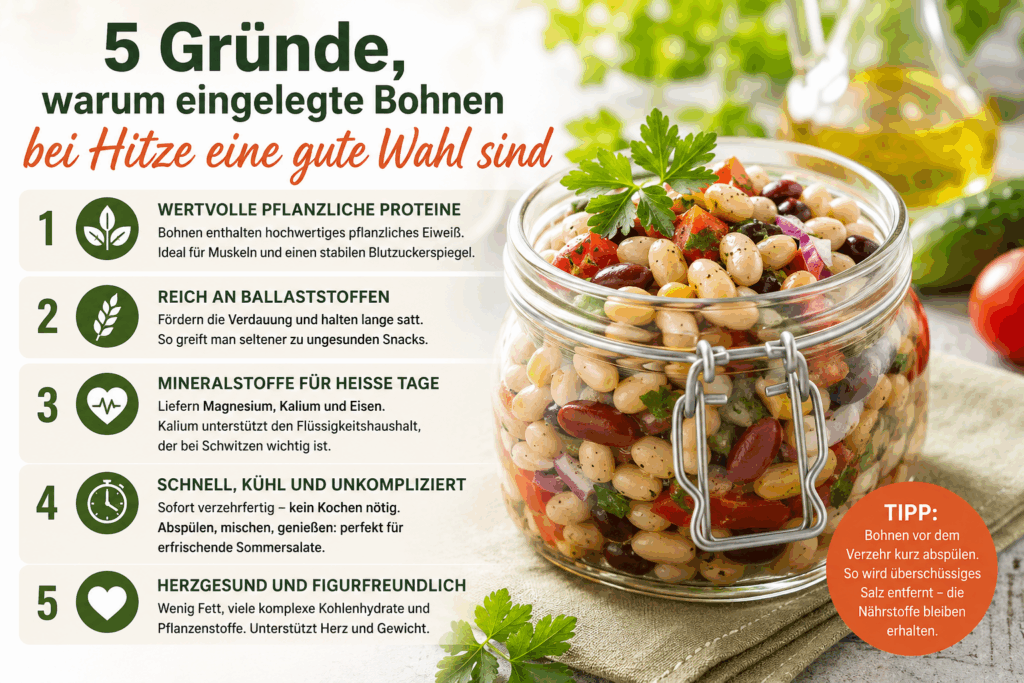 5 Gründe, warum eingelegte Bohnen aus dem Glas bei Hitze eine gute Wahl sind 1 027be0bf 7a5f 49a7 a68d 86e4b23e8715 Janes Magazin